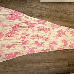 Abel The Label Maxi Dress Pink - - From Liliana,